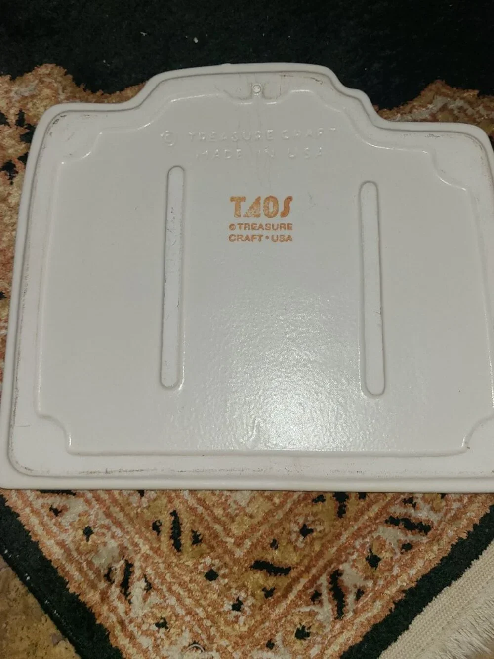 Vtg Treasure Craft TAOS Southwest Pueblo Adobe House Trivet Wall Hanging Pottery